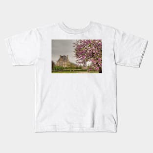 Spring Beauty In Paris Kids T-Shirt